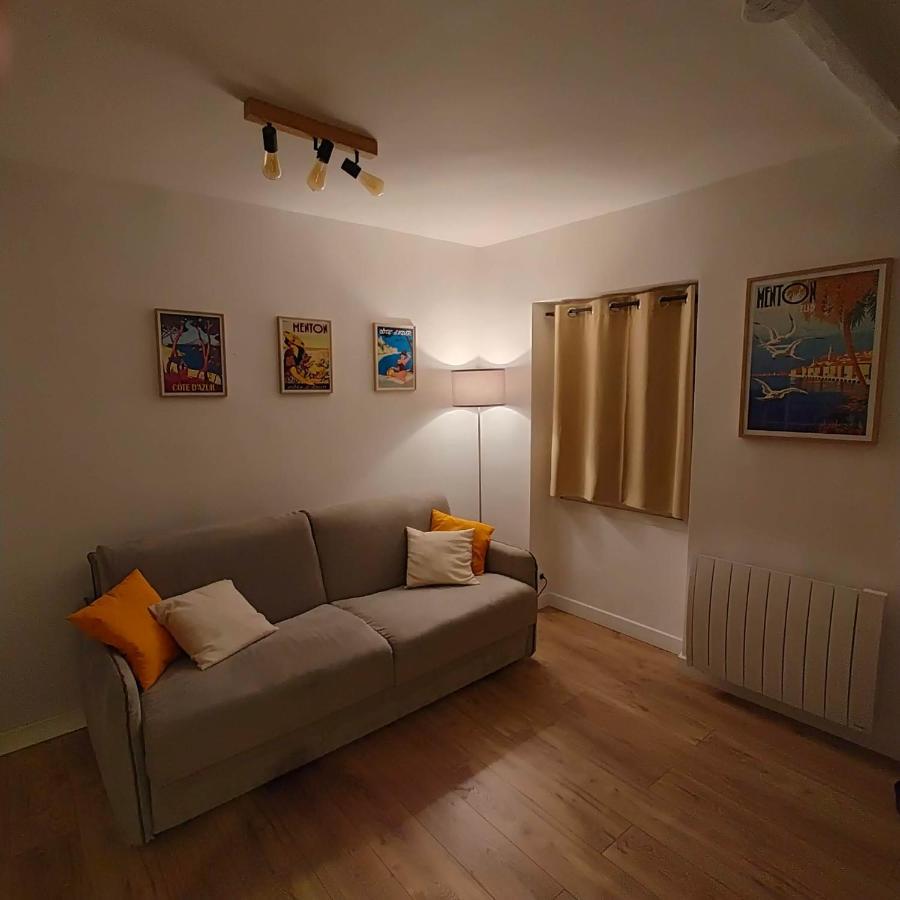 Joli Studio Dans Le Coeur De Menton Exterior foto